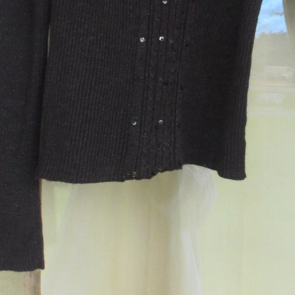 🤠💜$5ifbundle3 shimmery sequin accents top - Picture 6 of 10